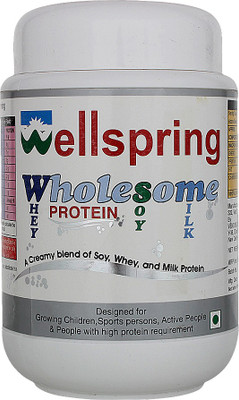 

Wellspring Wholesome Whey Protein(250 g, Cream)