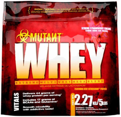 

Mutant Whey Protein(2.27 kg, Vanilla)