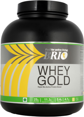 

Brio WHey Gold Whey Protein(2 kg, Vanilla)