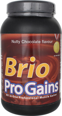 

Brio Pro Gainer Weight Gainers/Mass Gainers(1.816 kg, Chocolate)