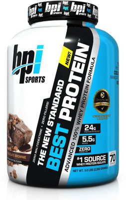 

BPI Best Whey Protein(2.27 kg, Chocolate, Brownie)