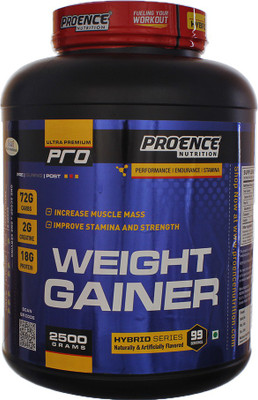 

Proence Weight gainer Weight Gainers/Mass Gainers(2500 g, Strawberry)