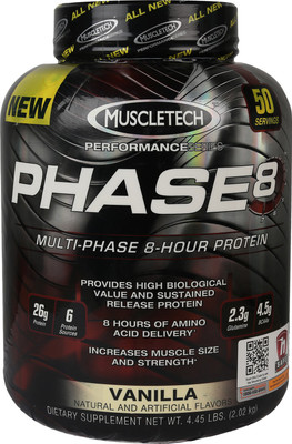 

Muscletech Mt Phase8 Perf Series Whey Protein(2.02 kg, Vanilla)