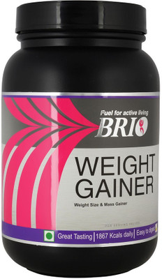 

Brio Weight Gainer Weight Gainers/Mass Gainers(1.5 kg, Banana)