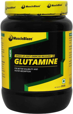 

MuscleBlaze Micronized Glutamine(250 g, Unflavoured)