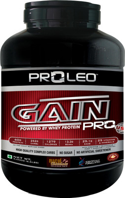 

Proleo GAIN PRO Weight Gainers/Mass Gainers(3 kg, chocolate)