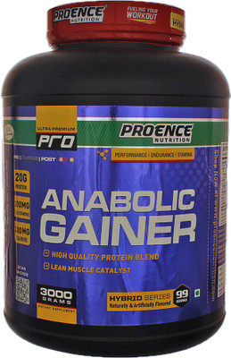 

Proence Anabolic gainer Weight Gainers/Mass Gainers(3000 g, Chocolate)