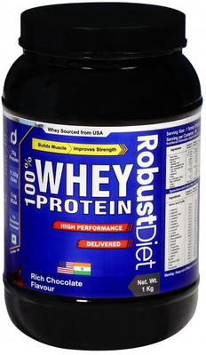 

RobustDiet RD Gold Graded* 100% Whey Protein Whey Protein(1000 g, Chocolate)