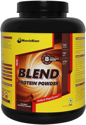

MuscleBlaze Blend Protein Powder Protein Blends(2 kg, Chocolate)
