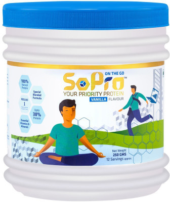 SoPro Nutri Whey Protein(0.25 kg, Vanilla) available at flipkart for Rs.264