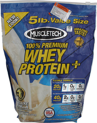 

Muscletech Premium 100% Whey Protein(2.27 kg, Vanilla)