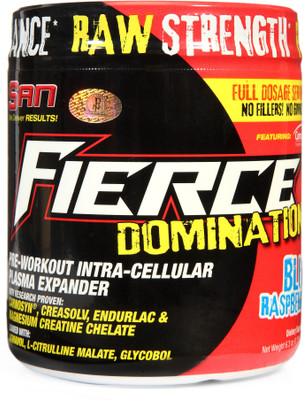 

SAN FIERCE DOMINATION Energy Drink(Blue Raspberry Flavored)