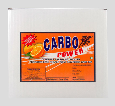 

CARBO POWER Nutrition Drink(500 g, ORANGE Flavored)