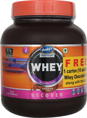 

Venky's Recover Whey Protein(1 kg, Chocolate)