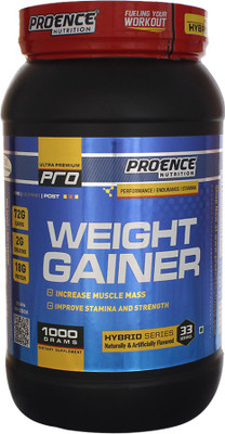 

Proence Weight gainer Weight Gainers/Mass Gainers(1000 g, Chocolate)