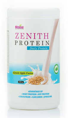 

Zenith Nutrition Daily Protein 300gms (Green apple) Protein Bars(300 g, Green Apple)