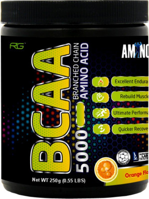 

Aminoz Bcaa 5000 Plant-Based Protein(0.3 kg, Orange)