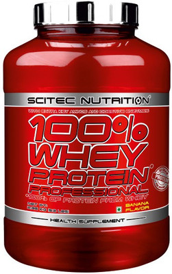 

Scitec Nutrition 100% Whey Professional v2.0 (5.2 Lbs) Whey Protein(2.34 kg, Banana)