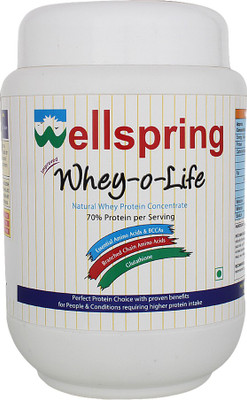 

Wellspring Whey-O-Life Whey Protein(500 g, Unflavored)