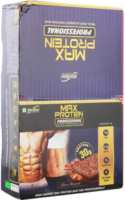 

RiteBite Max Protein Professional Meal replacement Protein Bars(1200 g, Choco Almond)