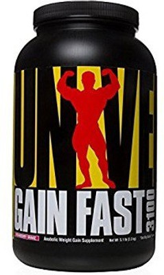

Universal Nutrition Weight Gainers/Mass Gainers(2.25 kg, Strawberry)