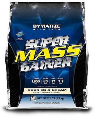 

Dymatize Super Weight Gainers/Mass Gainers(5.4 kg, Cookies, Cream)
