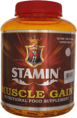 

STAMIN Muscle gain Weight Gainers/Mass Gainers(2000 g, Strawberry)