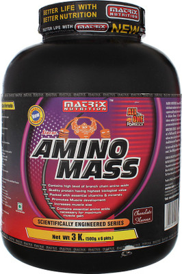 

Matrix Nutrition Amino Mass Weight Gainers/Mass Gainers(3 kg, Chocolate)