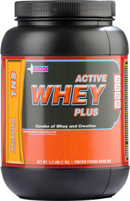 

KUDOS NUTRITIONS - Active Whey Plus 1kg - Swiss Milk Chocolate Creatine(1 kg, Swiss Milk Chocolate)