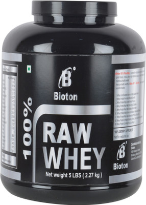 

Bioton Raw - 5 Lb Whey Protein(2270 g, 100 % Raw Whey Unflavored 5 Lbs)