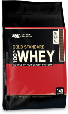 

Optimum Nutrition 100% Whey Gold Whey Protein(4.5 kg, Vanilla Ice Cream)