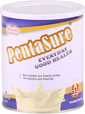 

PentaSure Vanilla 400 Gms Plant-Based Protein(400 g, Vanilla)