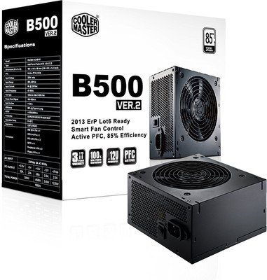 

Cooler Master B500 v.2 500 Watts PSU(Black)