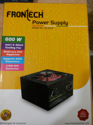 

Frontech JIL-2423 PSU 600watt 600 Watts PSU(Black)