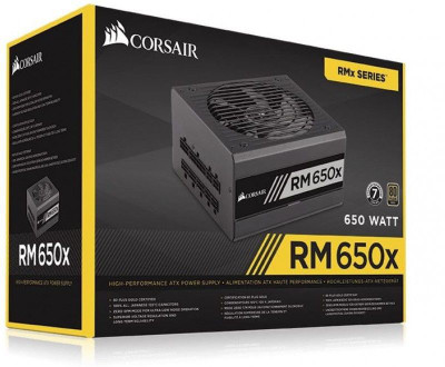 

Corsair RM650X 650 Watts PSU(Black)
