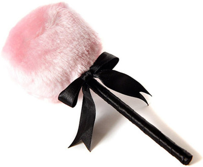 Bella Il Fiore Shimmer Powder Puff, Pink with Silver Shimmer