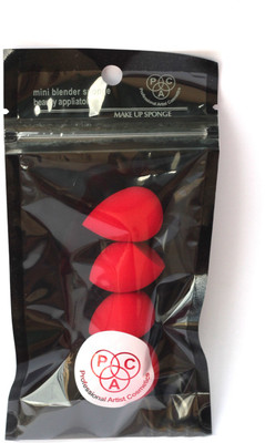 

PAC Min beauty blender sponge ( 4 Pcs) Red