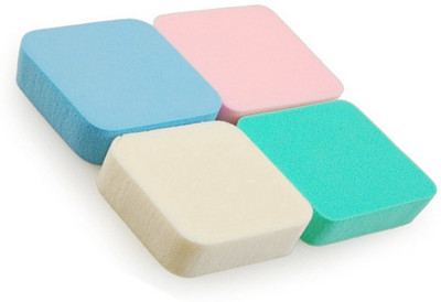 

Out Of Box Pack of 4 Imported Make up Cosmetic Conceler, Powder, Foundation Sponge