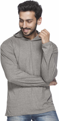 

Demokrazy Turtle Neck Solid Men's Pullover, Grey