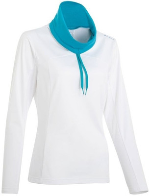 

Quechua by Decathlon Turtle Neck Solid Women's Pullover, Forclaz-100-white