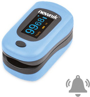 

Newnik Px701 Pulse Oximeter Fingertip Pulse Oximeter(Blue & Black)