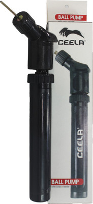 

Ceela Sports Double Action Ball Pump(Black)