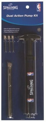 

SPALDING Ball Inflating Kit with Pressure Gauge Ball Pump(Black)