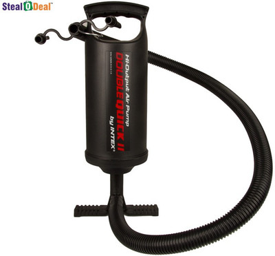 

Intex Stealodeal Multipurpose Inflation Float Pump(Black)