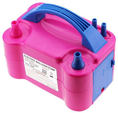 

LotFancy Household Mini Portable Balloon Pump(Pink, Blue)