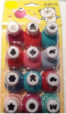 

Shopaholic Punches & Punching Machines(Set Of 12, Multicolor)