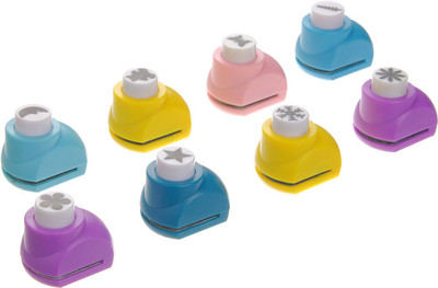 

Neo Gold Leaf Punches & Punching Machines(Set Of 8, Multicolor)