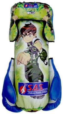 A-Plus Ben 10 Boxing kit Double Ended Bag(Medium, 30 kg)