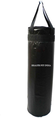 

HEALTH FIT INDIA 3.0 Feet Long, SRF Economic Material, Unfilled, Black Color with Long Strap Hanging Bag(Heavy, 36 kg)