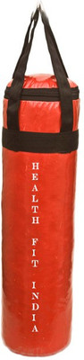 

HEALTH FIT INDIA 1.5 Feet Long, SRF Economic Material, Unfilled, Red Color with Long Strap Hanging Bag(Heavy, 18 kg)